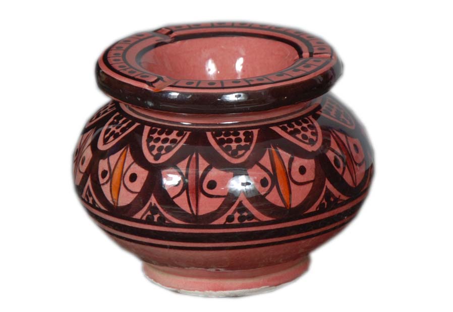MOROCCAN CERAMIC ASHTRAYS