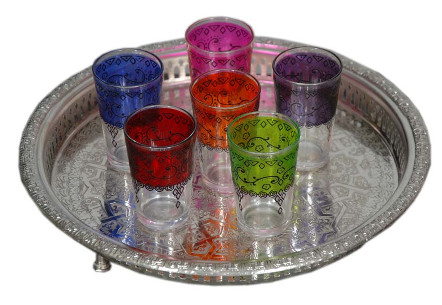 MOROCCAN SILVER TRAY