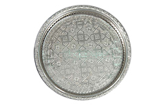 MOROCCAN SILVER TRAY